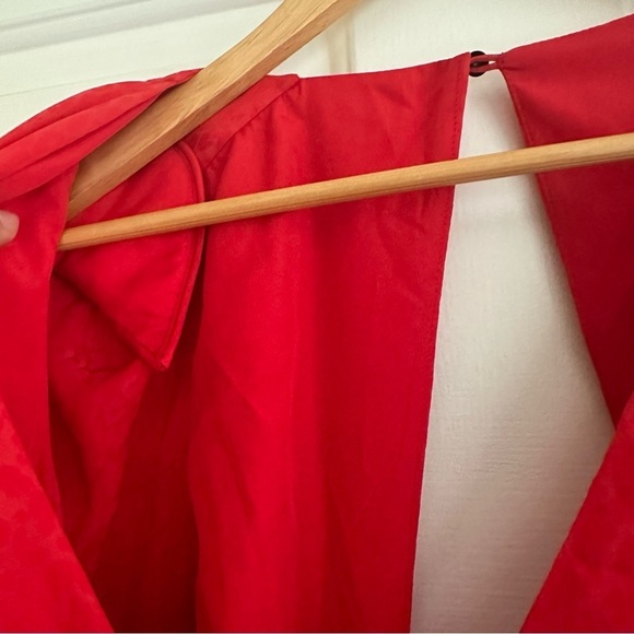 NWT Free People Let's Dance Dress in Red Mini Leopard Print Swifty Valentines - Picture 8 of 11